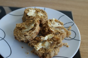 Ginger and treacle scones
